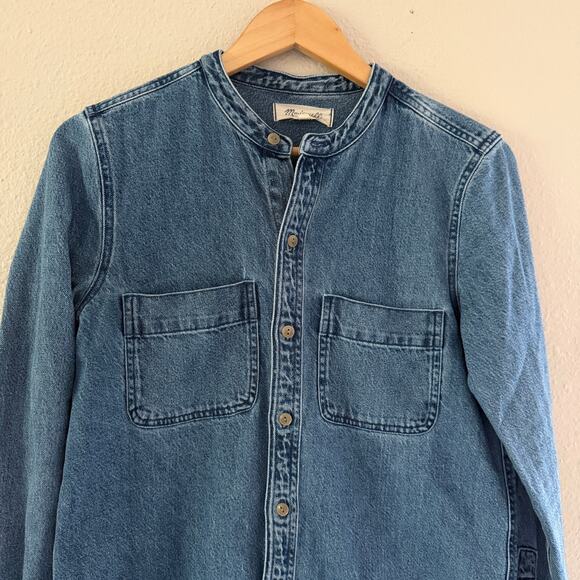 Madewell Chambray button down short - Picture 4 of 8